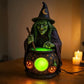 Halloween Witch Lamp Decorative Table Light for Halloween Decoration