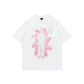 Human Shadow Print Short Sleeve Men Clothing Summer