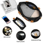 Luggage Sets 5 Piece With Duffel Bags, Hardside Expandable Suitcases With Spinner Wheels, Black