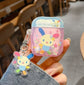 Cute Flower Bunny Earphone Case, Compatible with AirPods 4/3 and 2 Pro, Second and Third Generation New Model