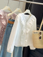 Figure-flattering Long-sleeve Shirt Top