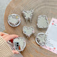 Love Butterfly Mirror Mobile Airbag Bracket Magnetic Back Patch Women&