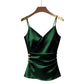 Solid-color New Style Strap Short Top