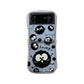 Small waist cute coal ball new three piece set suitable for Samsung Galaxy zflip3/4 5/67 generation phone cases