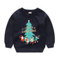 Christmas Casual Children Sweater Holiday Clothing