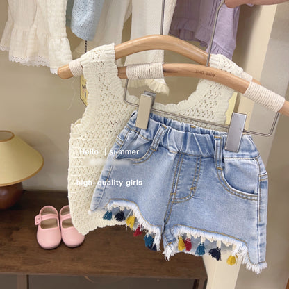 Hollow Children Straps Baby Thin Vest Children&