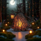 Halloween Witch Lamp Decorative Table Light for Halloween Decoration