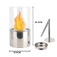 Bright surface brazier, outdoor indoor tabletop, real fire decoration