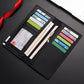 Mens Long Zipper Card Holder And Wallet 2-in-1