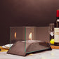 Alcohol Fireplace for Living Room and Dining Table, Luxury Decorative Item with Real Flame