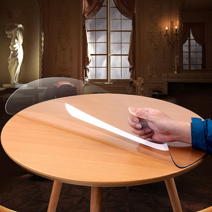 Round table mat waterproof and oil proof tablecloth