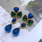 Colorful Shell Pearl Gold-Plated Earrings