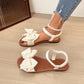 One-strap Sandals Fashionable For Outdoor Wear Flat-heeled
