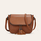 European And American-style Fashionable Flip-top Saddle Bag With Tassels