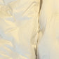 Womens Round-Neck Short Merino Wool Top Single-Breasted Down Jacket