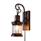 Wall Lamp Bedside Modern Indoor Wall Light with Switch American Vintage Style for Restaurant, Bedroom, Staircase, Villa Lighting