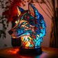 Dachshund Lamp - Bigfoot Lamp Resin Statue LED Decorative Light