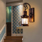 Wall Lamp Bedside Modern Indoor Wall Light with Switch American Vintage Style for Restaurant, Bedroom, Staircase, Villa Lighting