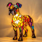 Dachshund Lamp - Bigfoot Lamp Resin Statue LED Decorative Light