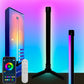 RGB floor mounted lamp post remote control APP control