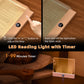 1200mAh battery + 3 color temperatures + brightness adjustment + timer off LED Reading Light  USB Powered Night Light