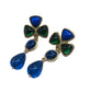 Colorful Shell Pearl Gold-Plated Earrings