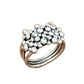 Irregular Bead Niche Design Ring For Women