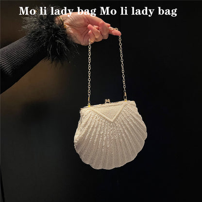 Shell-shaped Crossbody Shoulder Tote Bag For Women